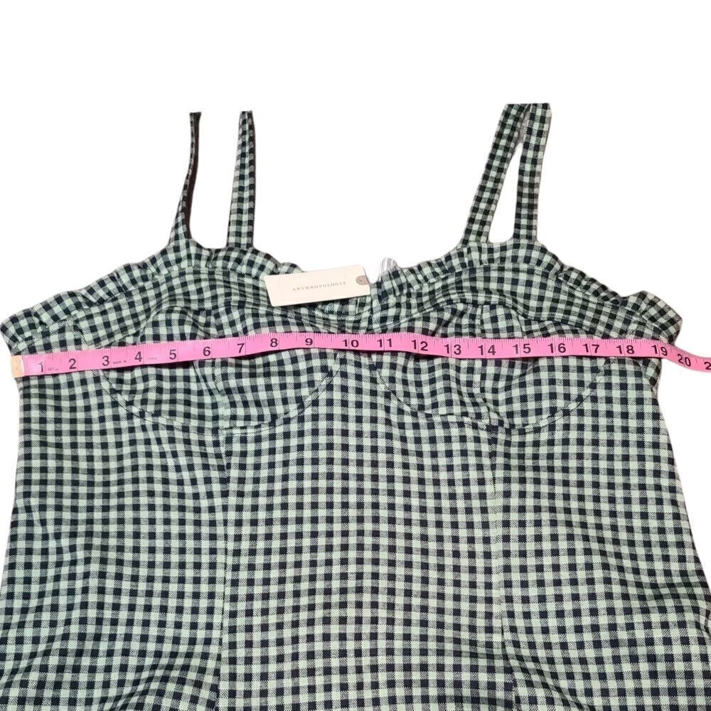 Anthropologie Eva Franco Gingham Sweetheart Tank XL NWT - Picture 5 of 8